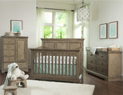 Westwood Design Hanley Nursery Set - Convertible Crib and Double Dresser