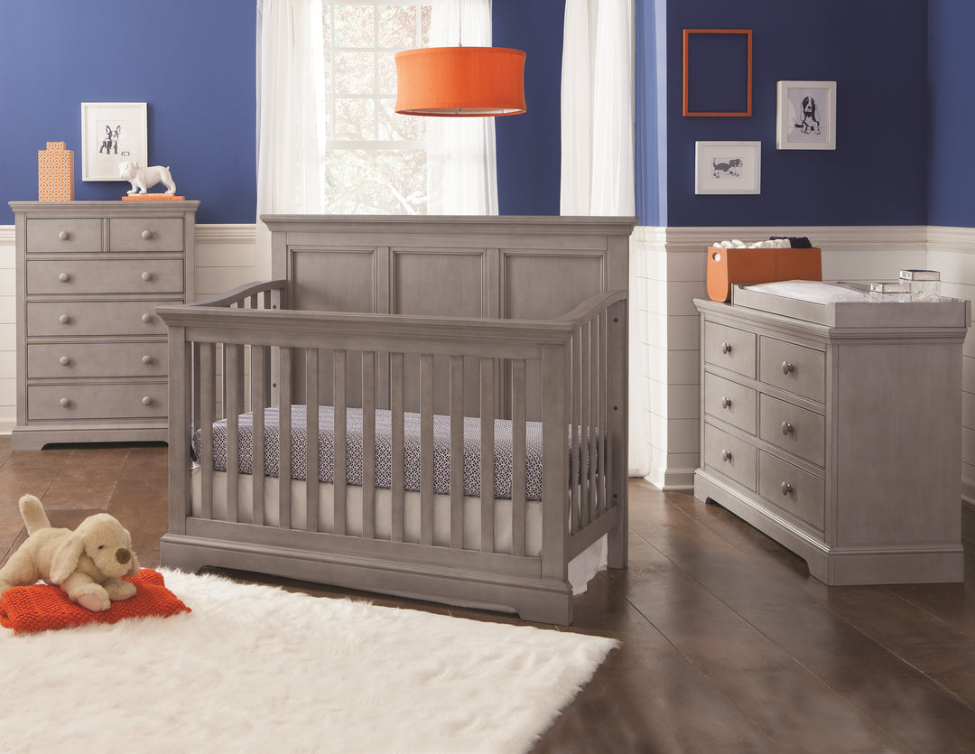 Westwood Design Hanley Nursery Set - Convertible Crib and Double Dresser