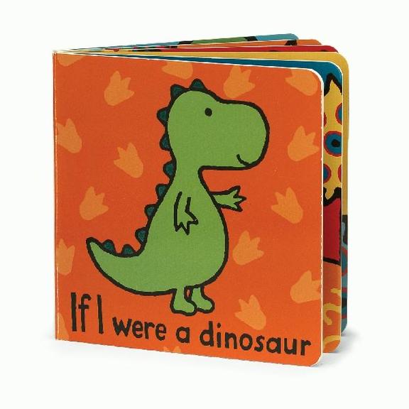 Jellycat If I were a Dinosaur Book