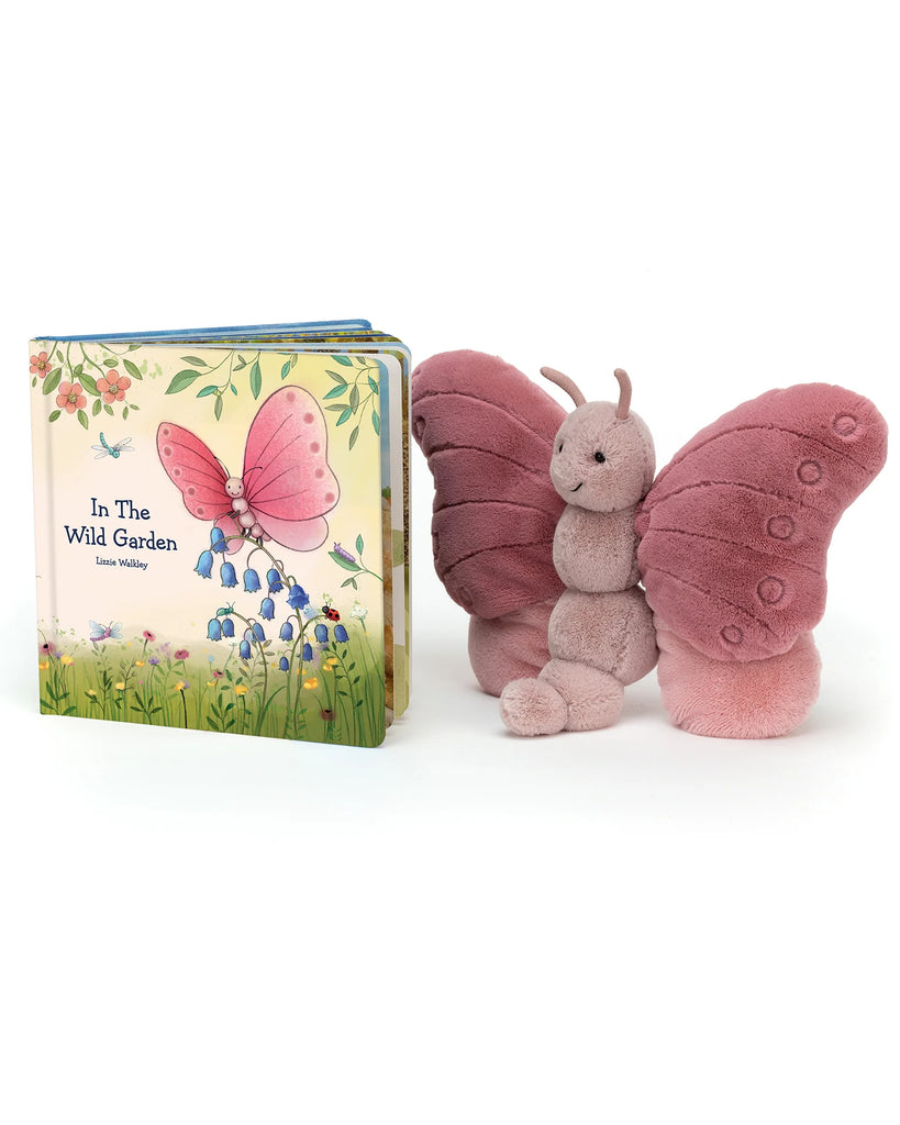 Jellycat in the Wild Garden Book Plush Butterfly Baby Grand