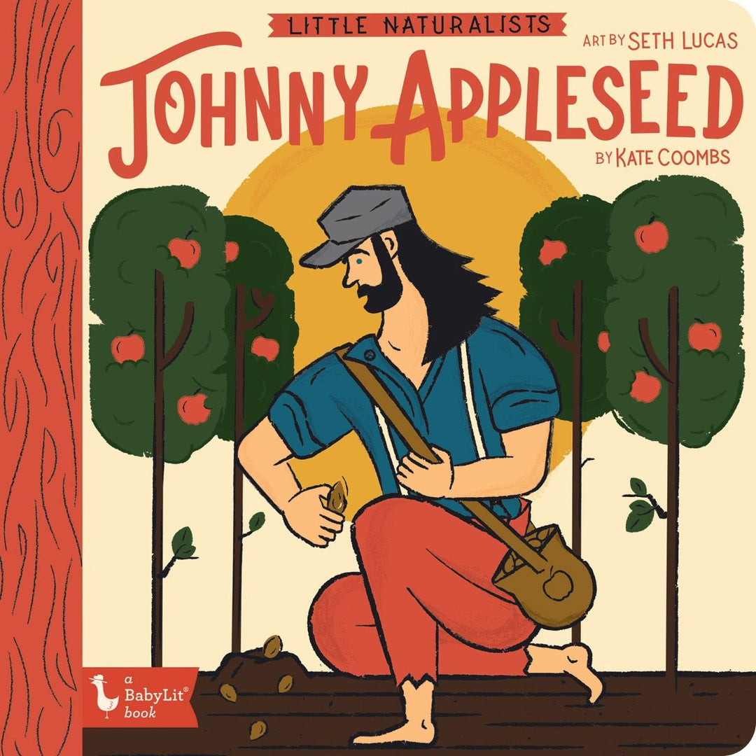 BabyLit Board Book - Little Naturalists: Johnny Appleseed