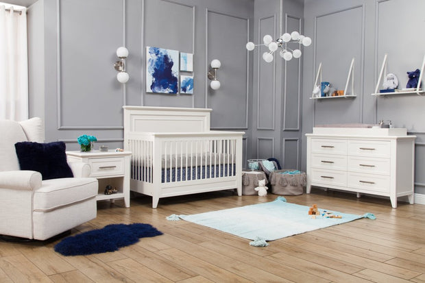 Monogram by Namesake Beckett Crib and Dresser Nursery Set