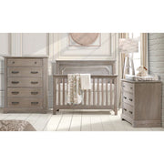 Natart Nest  Emerson Crib and Double Dresser Set