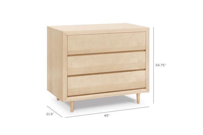 Ubabub Nifty Timber 3-Drawer Dresser