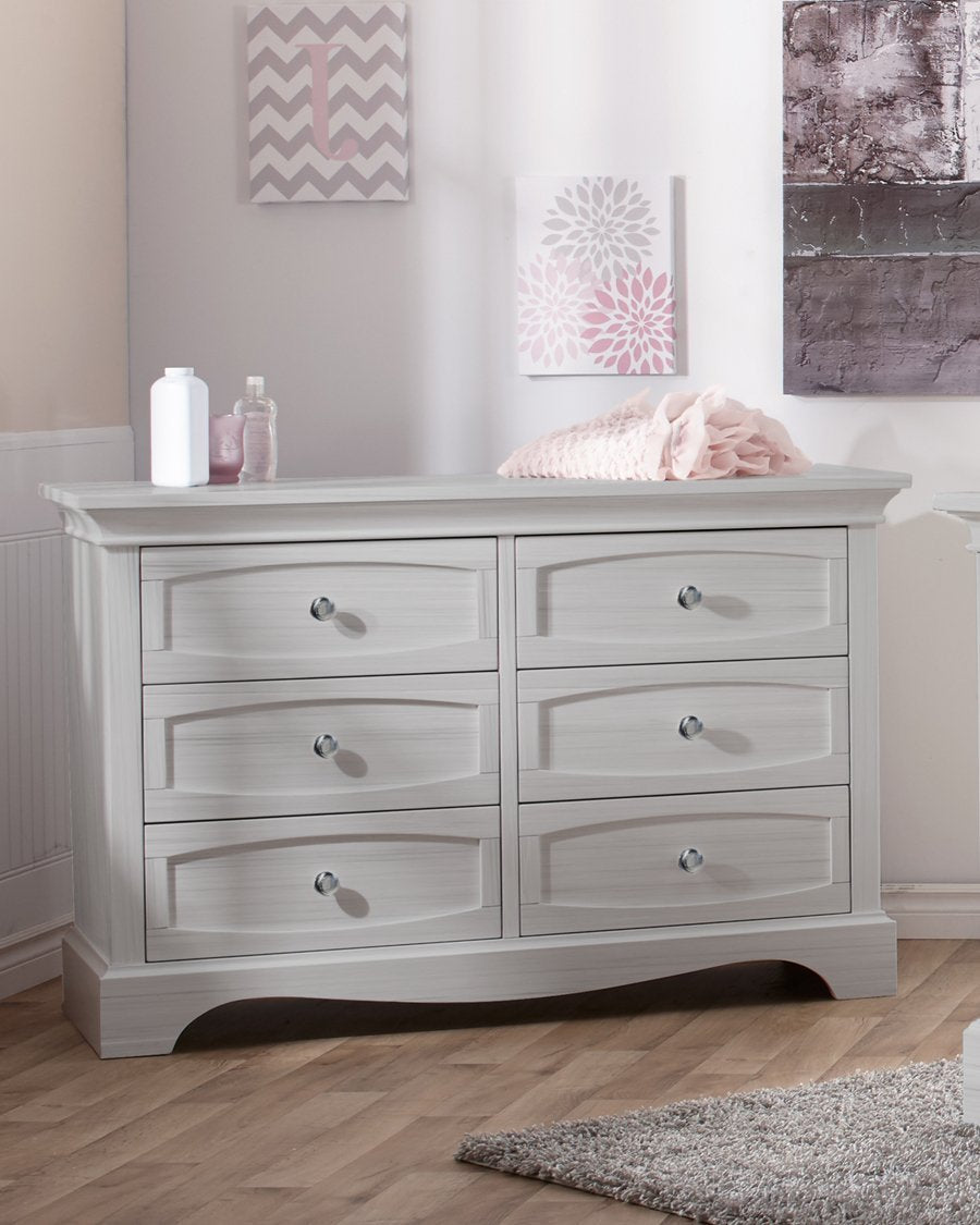 white vintage dresser Pali Enna Double Dresser – Baby Grand