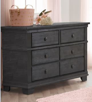 Pali Potenza 3 piece Crib and Dresser Set w/Nightstand - Distressed Gr Baby Grand Pali Potenza 3 piece Crib and Dresser Set w/Nightstand - Distressed Gr Baby Grand