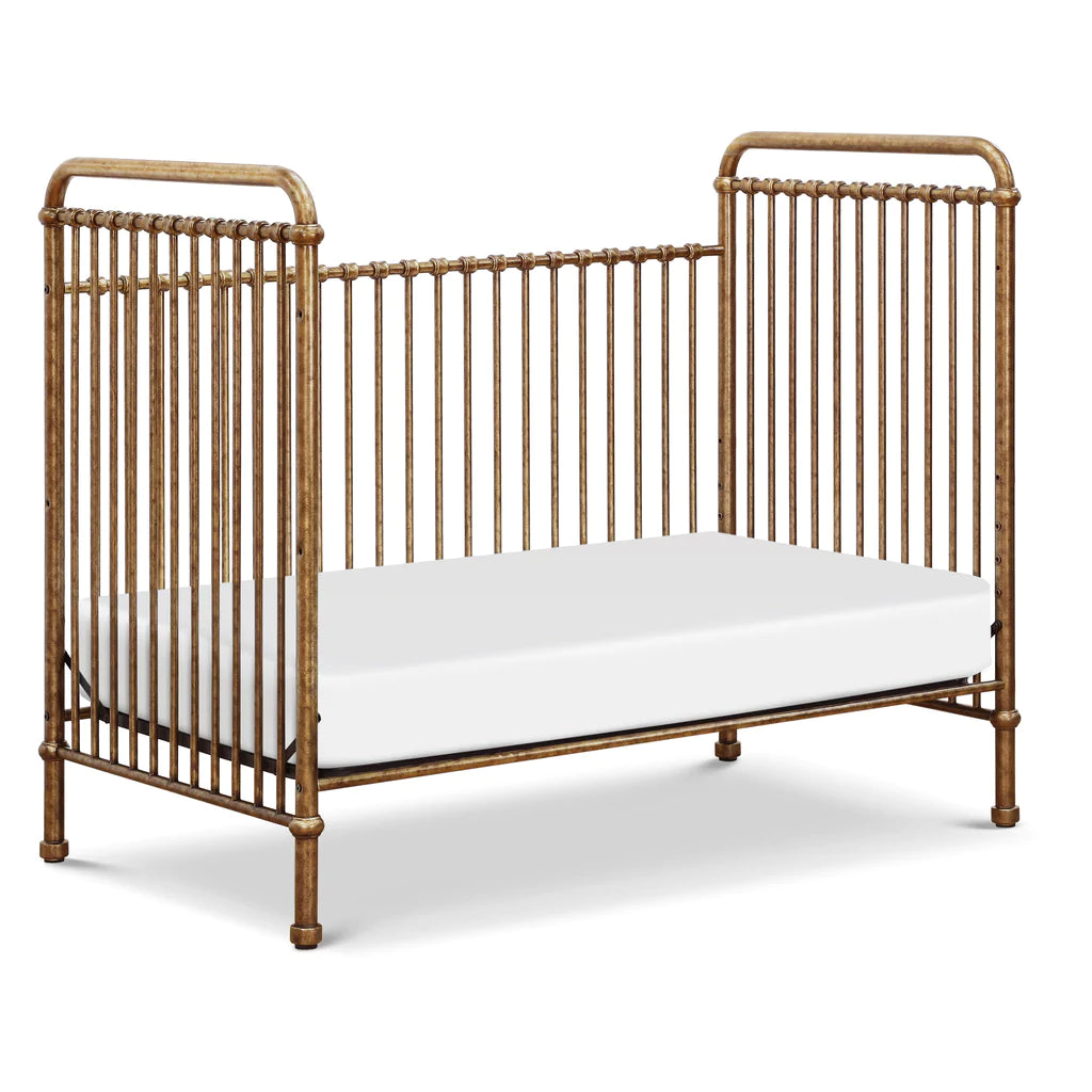 Vintage metal crib best sale