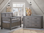 Natart Rustico 5-in-1 Convertible Crib