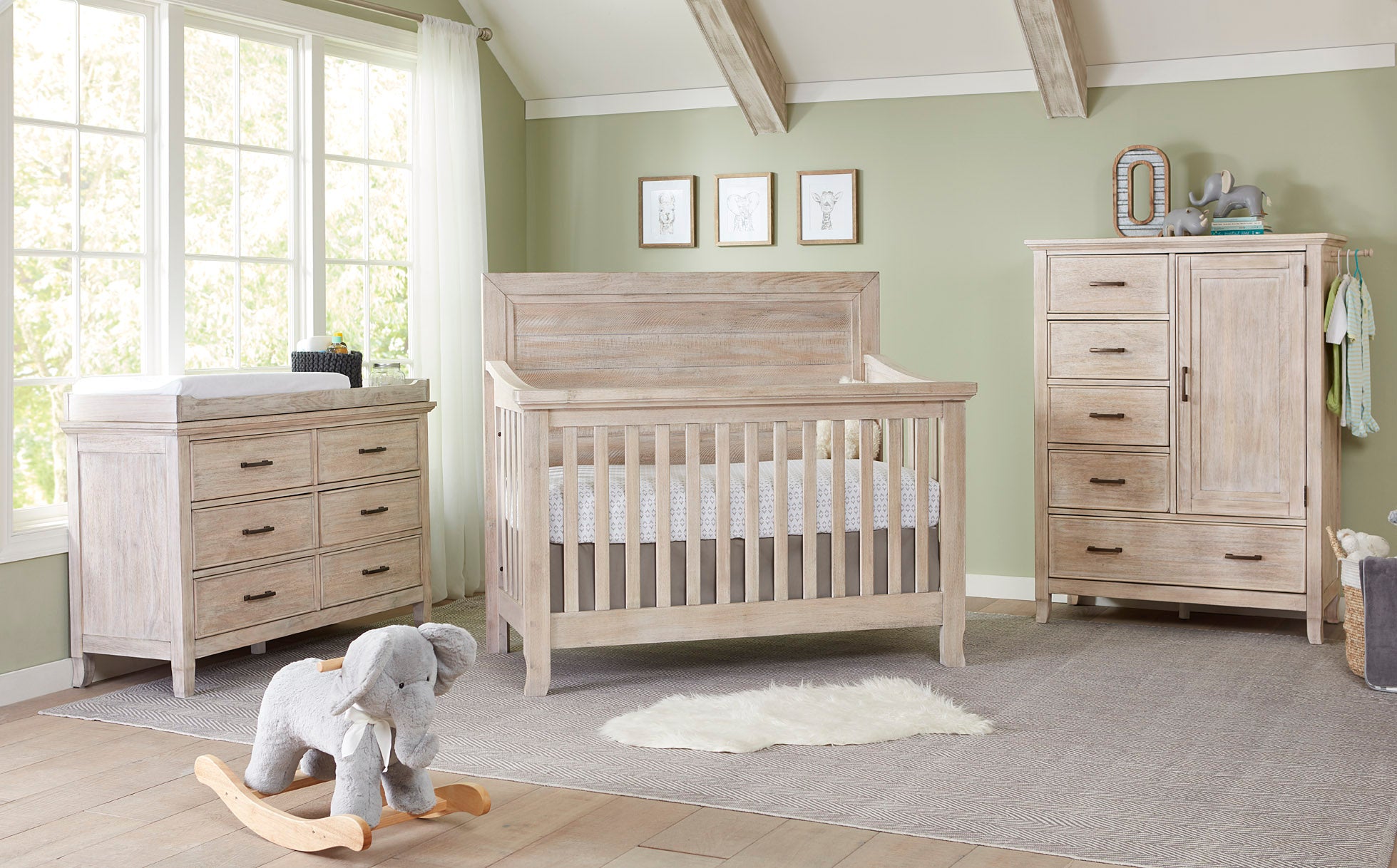 Stella Baby Remi Convertible Crib Flat Top - IN STOCK – Baby Grand