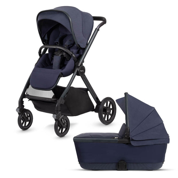 Silver Cross Reef 2 Stroller and Folding Bassinet