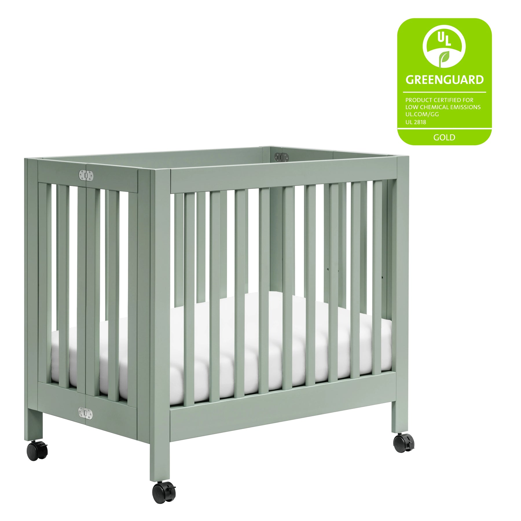 Greenguard clearance mini crib