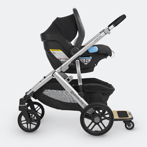 Uppababy vista travel cheap system with car seat