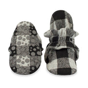 Zutano Organic Cotton Bootie - Buffalo Check