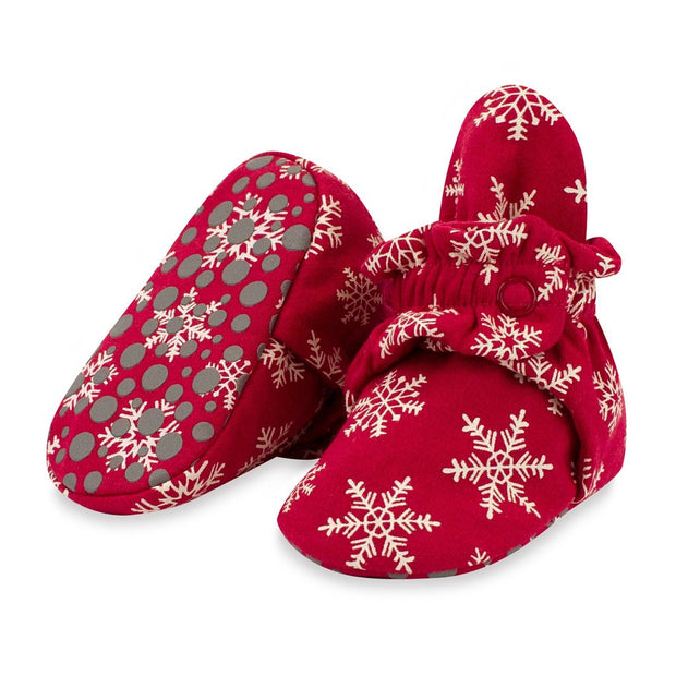 Zutano Organic Cotton Bootie - Snowflake