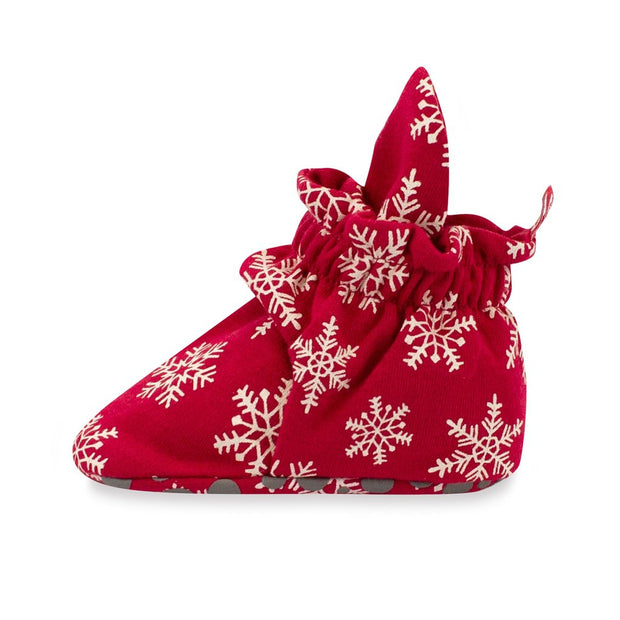 Zutano Organic Cotton Bootie - Snowflake